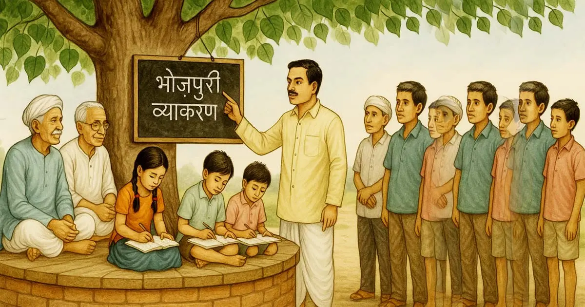 Learn Bhojpuri language easily. Know the grammar of our rich Bhojpuri language